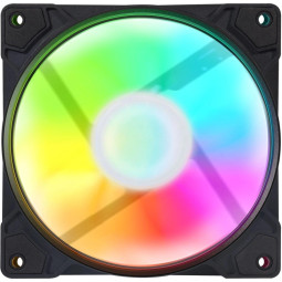 Вентилятор GMNG GG-CF120FRGB1-PWMBK RGB 120х120x25 черный 4-pin Ret