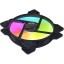 Вентилятор GMNG GG-CF120FRGB1-PWMBK RGB 120х120x25 черный 4-pin Ret