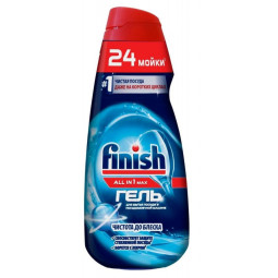 Гель для ПММ FINISH  All in 1 Max Чистота до блеска - 600 мл