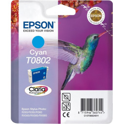 Картридж струйный Epson T0802 C13T08024011 гол. для St Photo P50/PX660