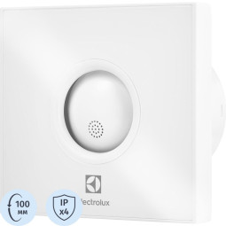 Вентилятор вытяжной Electrolux Rainbow EAFR-100TH white с таймером и гигр