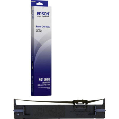 Картридж Epson C13S015610BA черн. для LQ-690