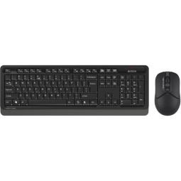 Набор клавиатура+мышь A4Tech Fstyler (FG1012 BLACK) клав:черн/сер мышь:черн