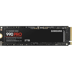 SSD накопительSamsung 990PRO (MZ-V9P2T0BW)2Tb M.2 PCI-E NVMe 2.0 Gen 4.0 x4