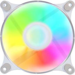 Вентилятор GMNG GG-CF120ARGB4-PWMWH ARGB 120х120x25 белый 4-pin Ret