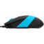 Мышь компьютерная A4Tech Fstyler FM10 чер/синий опт (1600dpi) USB (4but)