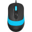 Мышь компьютерная A4Tech Fstyler FM10 чер/синий опт (1600dpi) USB (4but)