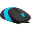 Мышь компьютерная A4Tech Fstyler FM10 чер/синий опт (1600dpi) USB (4but)