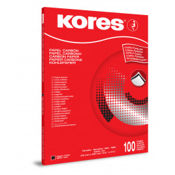 Бумага копировальная черная KORES 1200 пачка 100л. &#039;7528492