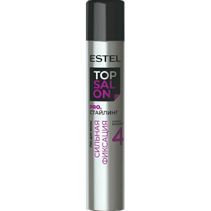 Лак ESTEL TOP SALON PRO.СТАЙЛИНГ сильн фикс 400 мл ETS/L4/400