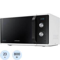 Микроволновая печь Samsung MS23K3614AW/BW 23л. 800Вт белый
