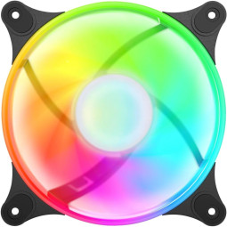 Вентилятор GMNG GG-CF120ARGB4-PWMBK ARGB 120х120x25 черный 4-pin Ret