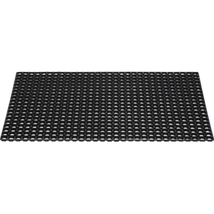 Коврик входной резиновый Luscan Professional 100x150х16мм черный