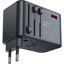 Зарядное устройство ACEFAST Z1 PD75W GaN/3xUSB-C+2xUSB-A/цвет черно-серый