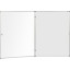 Доска-витрина для информации магн-маркерн Attache Window 90x120, алюм. рама