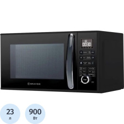 Микроволновая печь BRAYER BR2503, 900 Вт, 23 л