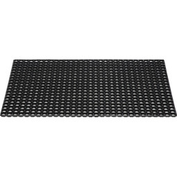 Коврик входной резиновый Luscan Professional 80x120х16мм черный