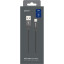 Кабель USB PERO DC-02 Type-C, 3А, 1м, черный