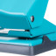 Дырокол ESSENTIALS METAL DECO металл,2 отв,20/25л,бирюз,короб.с подв.402400