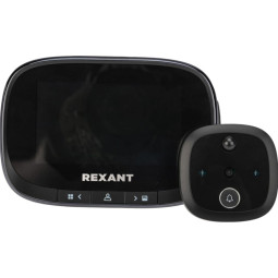 Видеоглазок дверной с дисплеем 4.3 Rexant с функц. записи вид./фот по движ