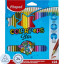 Карандаши цветные Maped COLOR&#039;PEPS STAR,3хгр,дерево,24цв/наб,183224