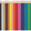 Карандаши цветные Maped COLOR&#039;PEPS STAR,3хгр,дерево,24цв/наб,183224