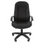 Кресло VT_EChair-685 LT ткань черный пластик