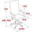 Кресло VT_EChair-685 LT ткань черный пластик
