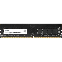 Модуль памяти Netac Basic DDR4 DIMM 4Gb 2666МГц CL19 (NTBSD4P26SP-04)
