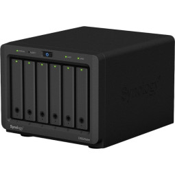 Сетевое хранилище Synology DS620slim 6x2.5 SATA/Celeron J3355/2GB DDR3L