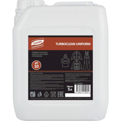 Профхим д/стирки жидк. д/рабочей одежды Luscan Prof/Turboclean Uniform, 5л
