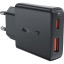 Зарядное устройство ACEFAST A69 PD30W GaN (USB-A+USB-C),сетевое, черный