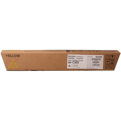Тонер Ricoh type MPC305E (841597/842080) жел. для Aficio MP C305SPF