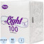 Салфетки бумажные Plushe Light 22,5х22,5 белая 1сл 90л/уп