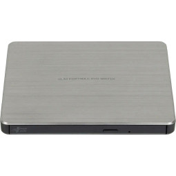 Привод LG DVD-RW GP60NS60 ext. Silver Slim Ret. USB2.0