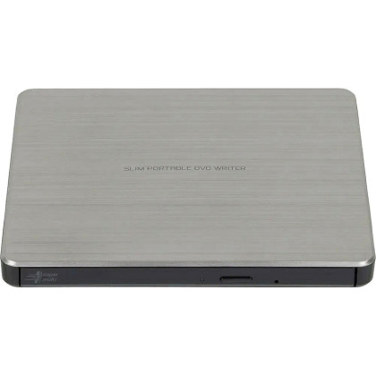 Привод LG DVD-RW GP60NS60 ext. Silver Slim Ret. USB2.0