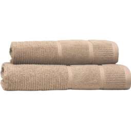 Набор полотенец махровых TAC DORA 50х90,70х140 550 г/м2 COFFEE, кофе