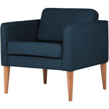 Кресло _ХД Finsoffa NODVEN Lounge тк.рогожка Apollo, Navy синий