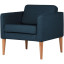 Кресло _ХД Finsoffa NODVEN Lounge тк.рогожка Apollo, Navy синий