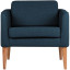 Кресло _ХД Finsoffa NODVEN Lounge тк.рогожка Apollo, Navy синий