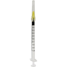 Шприц туберкулиновый 1мл LL 30G(0,30х13) над. 100шт/уп MEDICAL