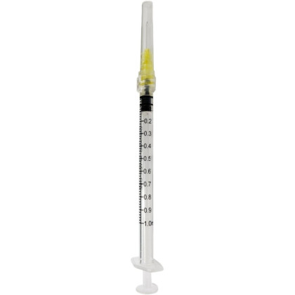 Шприц туберкулиновый 1мл LL 30G(0,30х13) над. 100шт/уп MEDICAL