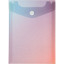 Папка-конверт на кнопке А6 Attache Selection Rainbow, РР, 3шт/уп, 180мкм