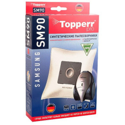 Пылесборник синтетич. для пылесосов Topperr SM 90(4шт.в ед