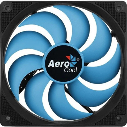 Вентилятор Aerocool Motion 12 plus 120х120x25 чер. 3-pin 4-pin (Molex) Ret