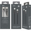 Кабель USB PERO DC-05 Type-C to Lightning, 3А, 1м, Black