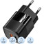 Зарядное устройство сетевое TFN nano A+C PD 33W black