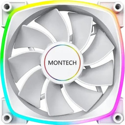 Вентилятор Montech (RX140 PWM WHITE)Reverse ARGB 140х140x25 бел. 4-pin Ret