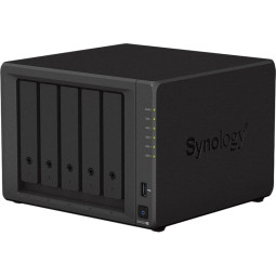 Сетевое хранилище Synology DS1522+ 5x2.5/3.5 SATA, Ryzen R1600/8GB DDR4