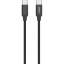 Кабель USB PERO DC-05 Type-C to Type-C, 3А, 60W, 1м, Black